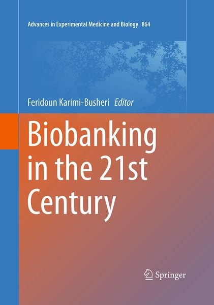 Produktbild: Biobanking in the 21st Century