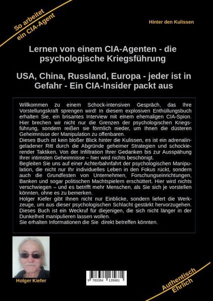Produktbild: Lernen von einem CIA-Agenten - die psychologische Kriegsf&uuml;hrung
