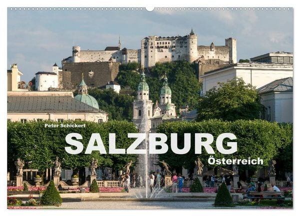 Produktbild: Salzburg - &Ouml;sterreich (Wandkalender 2026 DIN A2 quer), CALVENDO Monatskalender