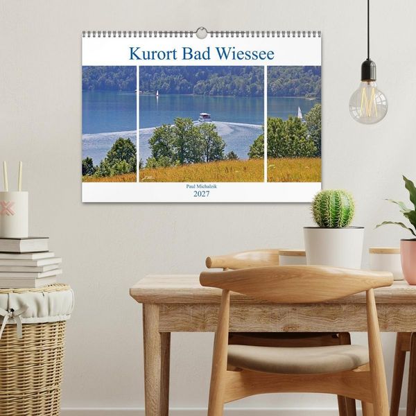 Produktbild: Kurort Bad Wiessee (Wandkalender 2027 DIN A3 quer), CALVENDO Monatskalender