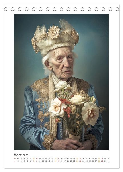 Produktbild: Au&szlig;ergew&ouml;hnliche Portraits (Tischkalender 2026 DIN A5 hoch), CALVENDO Monatskalender