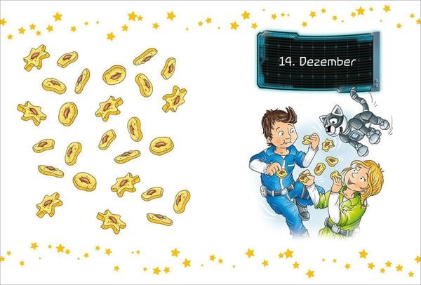 Der kleine Major Tom. Adventskalenderbuch. Weihnachten auf