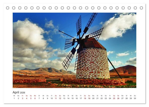 Produktbild: Fuerteventura - Bildsch&ouml;n (Tischkalender 2026 DIN A5 quer), CALVENDO Monatskalender