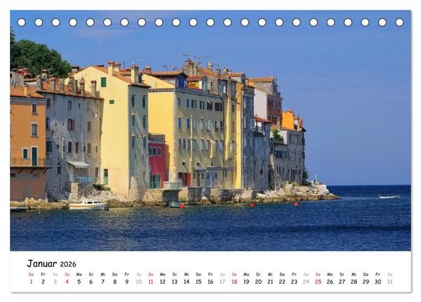 Produktbild: Istrien (Tischkalender 2026 DIN A5 quer), CALVENDO Monatskalender