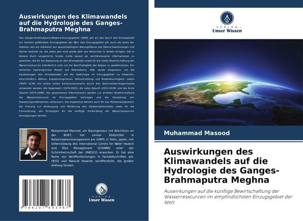 Produktbild: Auswirkungen des Klimawandels auf die Hydrologie des Ganges-Brahmaputra Meghna