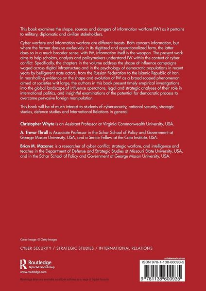 Produktbild: Information Warfare in the Age of Cyber Conflict