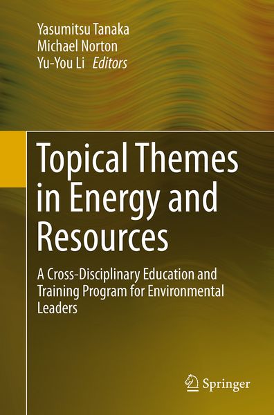 Produktbild: Topical Themes in Energy and Resources