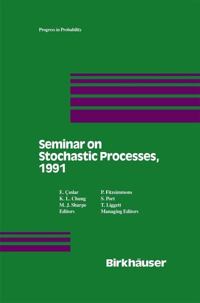 Produktbild: Seminar on Stochastic Processes, 1991