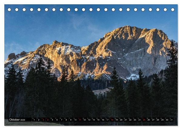 Produktbild: HOCHK&Ouml;NIG - Gipfel der Salzburger Alpen (Tischkalender 2026 DIN A5 quer), CALVENDO Monatskalender