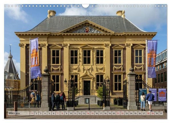 Produktbild: Den Haag - k&ouml;nigliche Stadt am Meer (Wandkalender 2026 DIN A3 quer), CALVENDO Monatskalender
