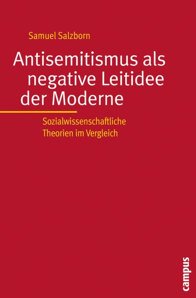 Produktbild: Antisemitismus als negative Leitidee der Moderne