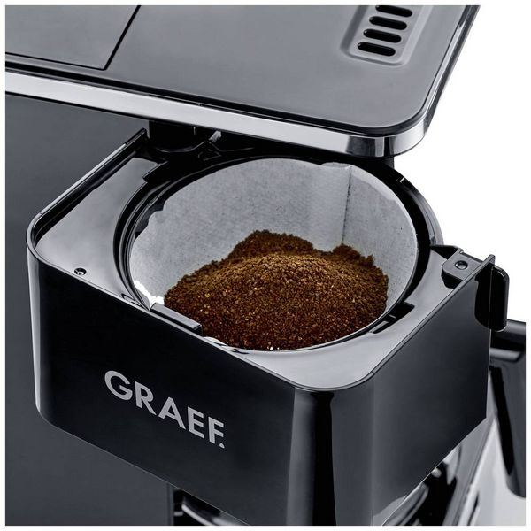 Produktbild: Graef FK 402 Kaffeemaschine Schwarz Fassungsverm&ouml;gen Tassen=10 Glaskanne, Warmhaltefunktion