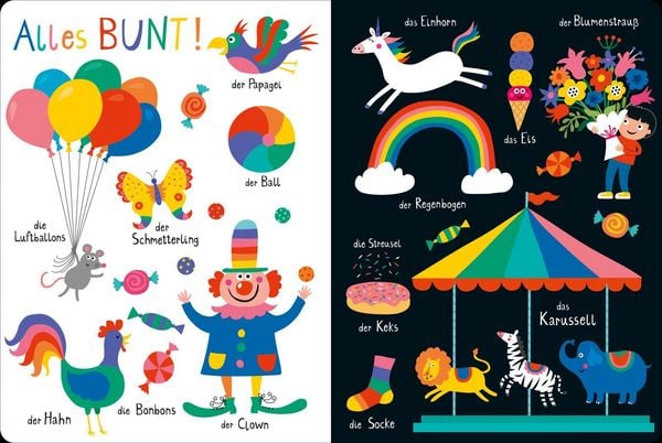 Produktbild: Blaubeerblau und Hummelgelb Mein knallig buntes Farbenbuch