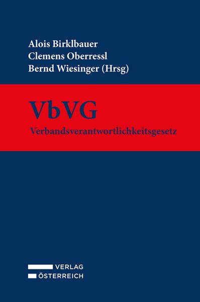 Produktbild: VbVG - Verbandsverantwortlichkeitsgesetz