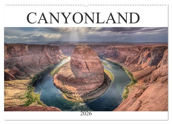 Produktbild: CANYONLAND, USA (Wandkalender 2026 DIN A2 quer), CALVENDO Monatskalender