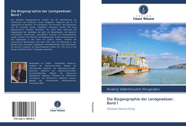 Produktbild: Die Biogeographie der Landgew&auml;sser. Band 1