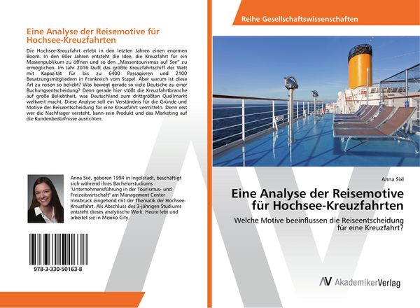 Produktbild: Eine Analyse der Reisemotive f&uuml;r Hochsee-Kreuzfahrten