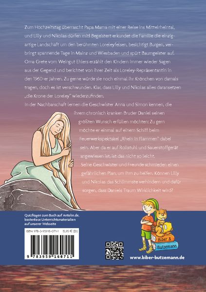 Produktbild: Die Krone der Loreley - Lilly und Nikolas im Mittelrheintal
