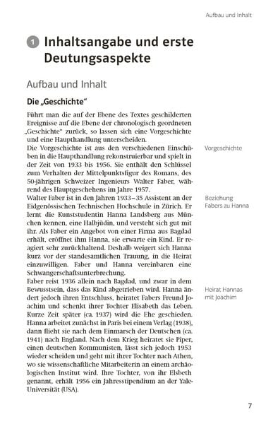 Produktbild: Lekt&uuml;rehilfen Max Frisch 'Homo faber'