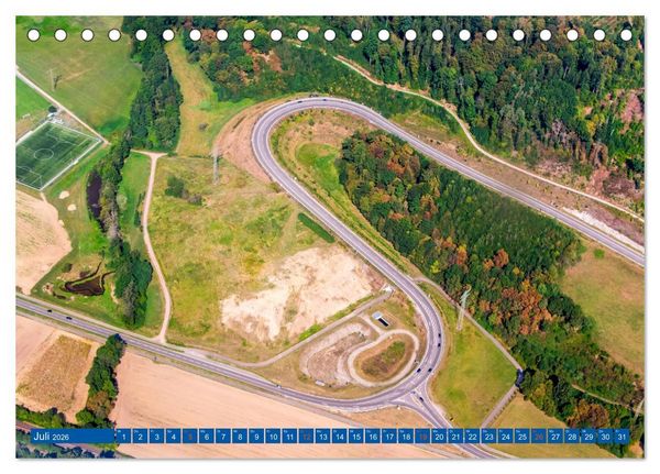 Produktbild: Luftaufnahmen der Schweiz (Tischkalender 2026 DIN A5 quer), CALVENDO Monatskalender
