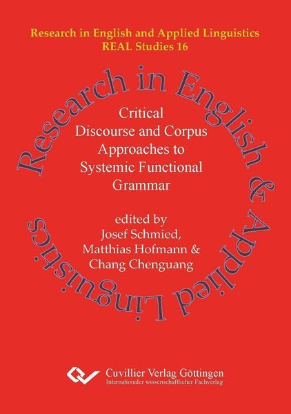 Produktbild: Critical Discourse and Corpus Approaches to Systemic Functional Grammar