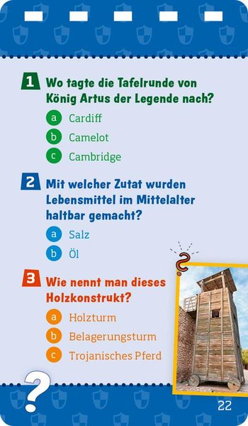 Produktbild: WAS IST WAS Quiz Ritter und Burgen
