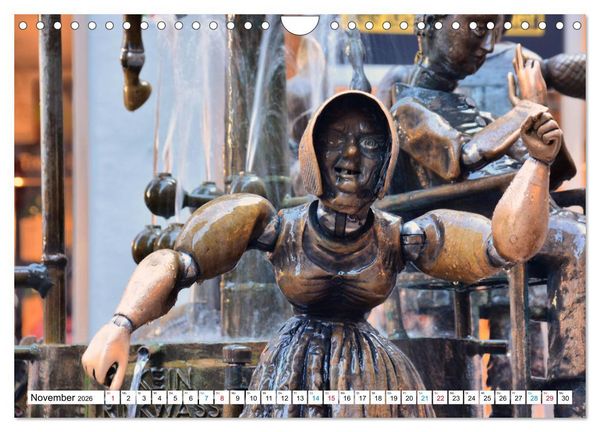 Produktbild: Aachen - Ansichtssache (Wandkalender 2026 DIN A4 quer), CALVENDO Monatskalender