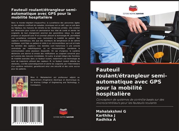 Produktbild: Fauteuil roulant/&eacute;trangleur semi-automatique avec GPS pour la mobilit&eacute; hospitali&egrave;re