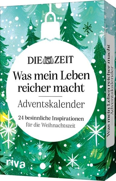 Produktbild: DIE ZEIT &raquo;Was mein Leben reicher macht&laquo; &ndash; Adventskalender