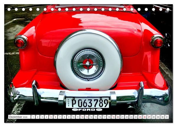 Produktbild: Crestline - Schmuckst&uuml;ck auf R&auml;dern von Ford (Tischkalender 2026 DIN A5 quer), CALVENDO Monatskalender