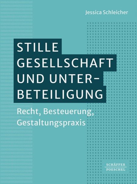 Produktbild: Stille Gesellschaft und Unterbeteiligung