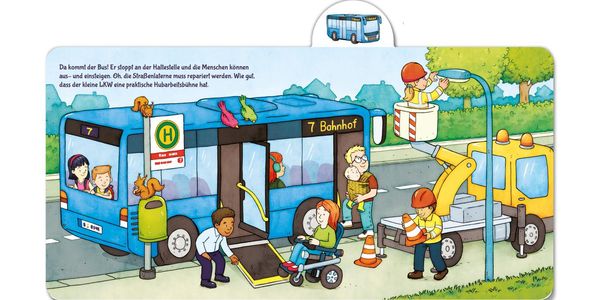 Produktbild: Auto, Fahrrad, Bus und Bagger
