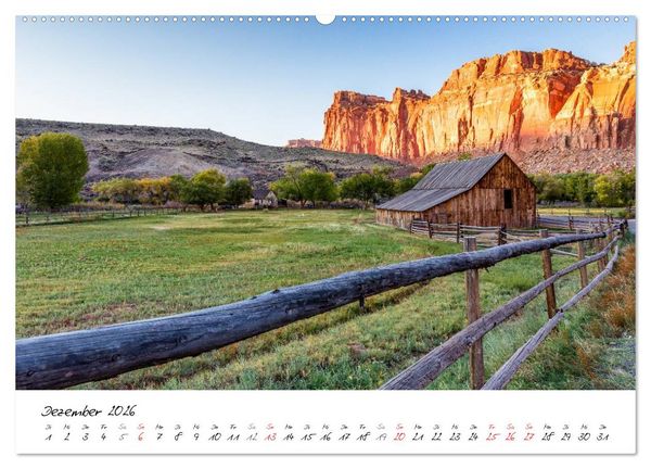 Produktbild: National-Parks der USA (hochwertiger Premium Wandkalender 2026 DIN A2 quer), Kunstdruck in Hochglanz