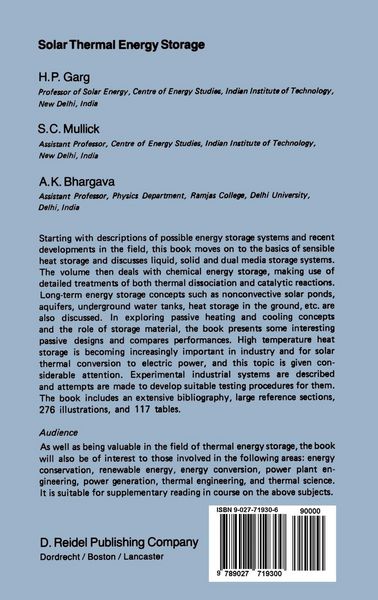 Produktbild: Solar Thermal Energy Storage