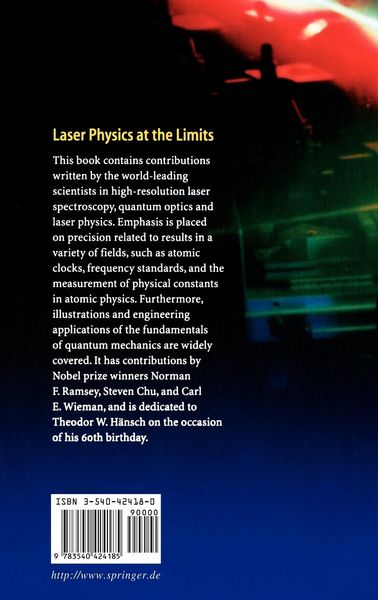Produktbild: Laser Physics at the Limits