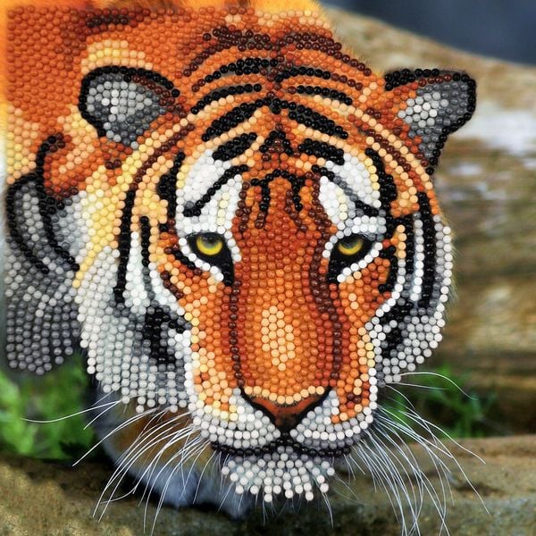 Produktbild: Crystal Art Tiger 18x18cm