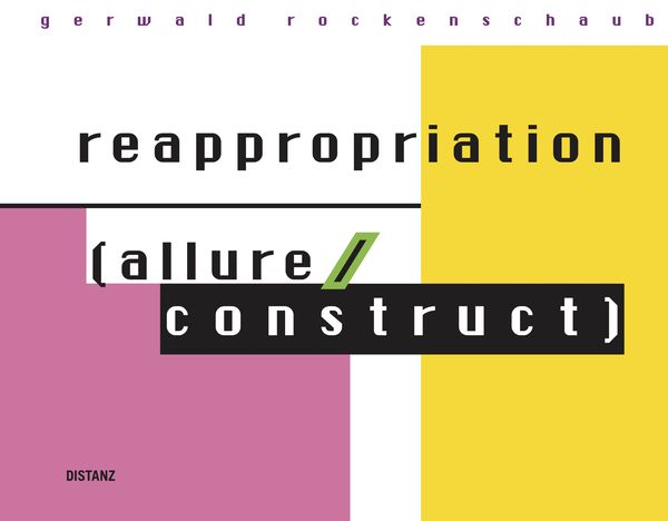 Produktbild: reappropriation (allure/construct)