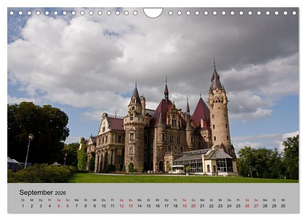 Produktbild: Polen - St&auml;dte, Landschaften, Schl&ouml;sser (Wandkalender 2026 DIN A4 quer), CALVENDO Monatskalender