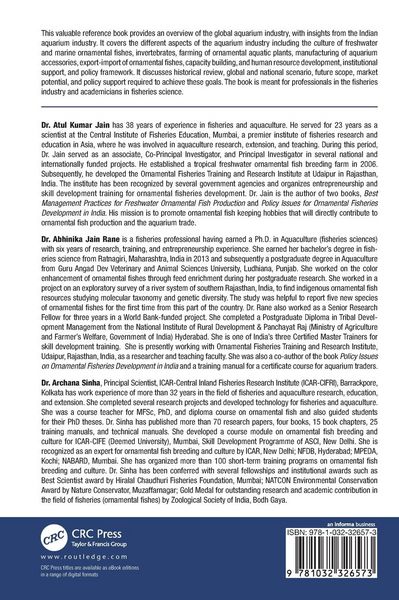 Produktbild: Ornamental Fisheries and Aquarium Keeping
