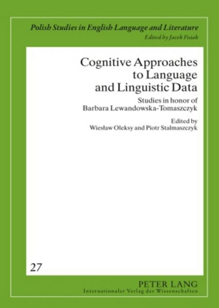 Produktbild: Cognitive Approaches to Language and Linguistic Data