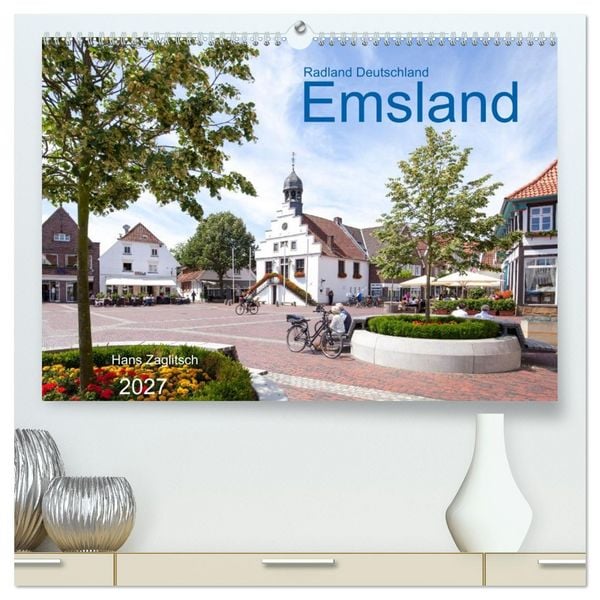 Radland Deutschland - Emsland (hochwertiger Premium Wandkalender 2027 DIN A2 quer), Kunstdruck in Hochglanz