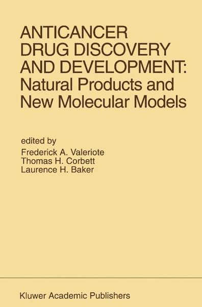 Produktbild: Anticancer Drug Discovery and Development: Natural Products and New Molecular Models