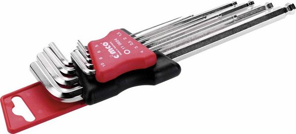 Produktbild: Cimco 9-teilig Sechskantschl&uuml;ssel-Set