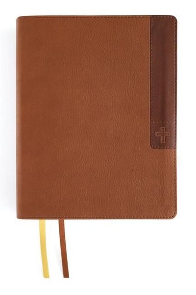Produktbild: Niv, Journal the Word Bible (Perfect for Note-Taking), Large Print, Leathersoft, Brown, Red Letter, Comfort Print