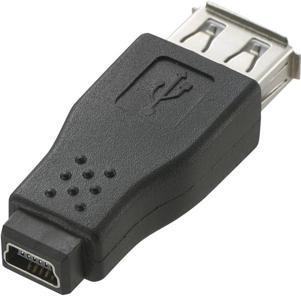 Produktbild: Renkforce USB 2.0 Adapter [1x USB 2.0 Buchse A - 1x USB 2.0 Buchse Mini-B] RF-4780816 0.00m