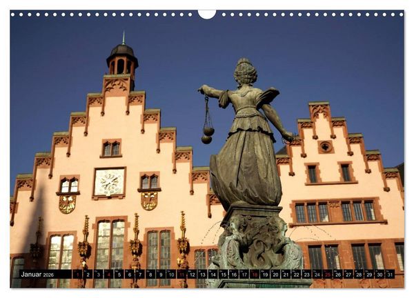 Produktbild: Frankfurt am Main (Wandkalender 2026 DIN A3 quer), CALVENDO Monatskalender
