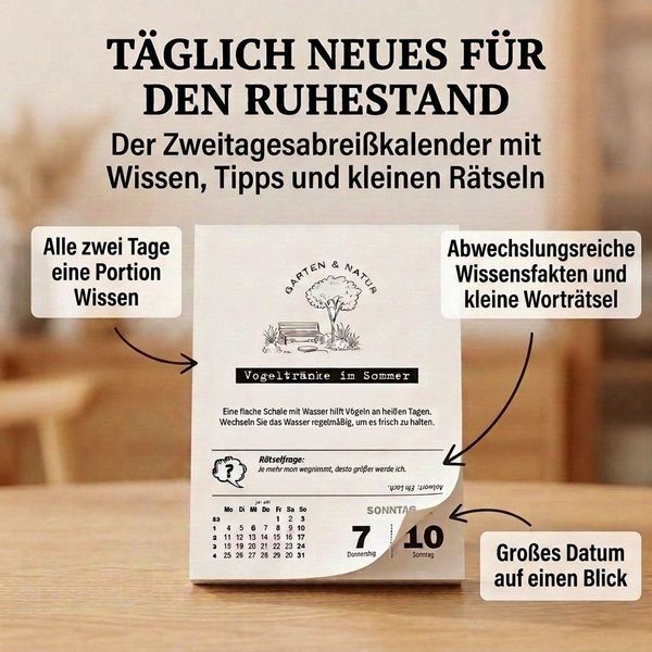Produktbild: Rentnerkalender 2027