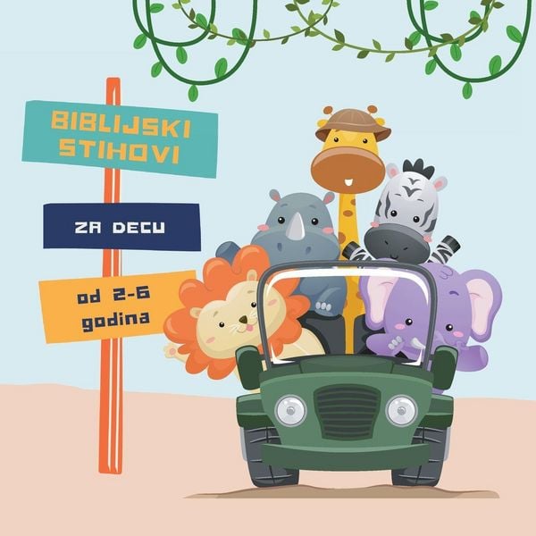 Produktbild: Biblijski Stihovi za Decu od 2-6 Godina