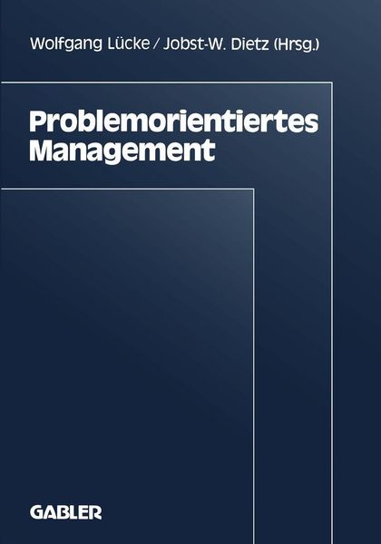 Produktbild: Problemorientiertes Management