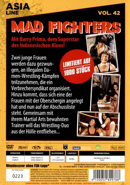 Produktbild: Asia Line: Mad Fighters - Limitiert auf 1000 St&uuml;ck